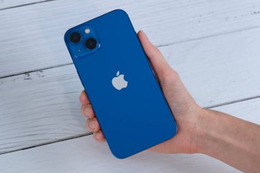 iPhone 13 in blue 