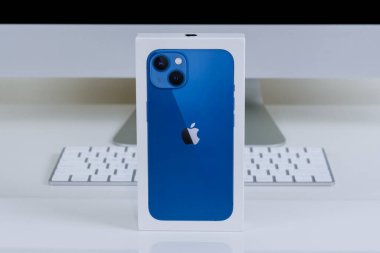 iPhone 13 in blue