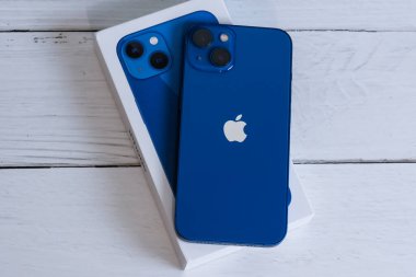 iPhone 13 in blue