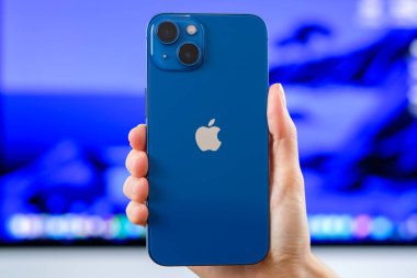 iPhone 13 in blue