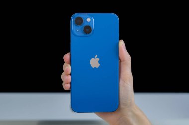 iPhone 13 in blue