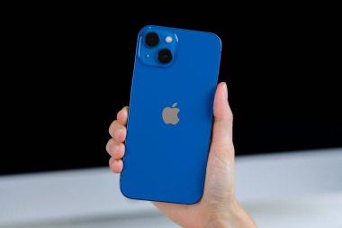 iPhone 13 in blue