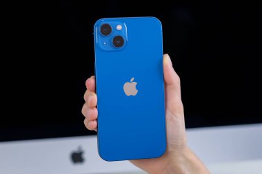 iPhone 13 in blue