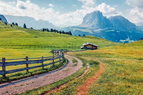 Gardena Valley National Park Dolomites Dolomiti South Tyrol Alp Italy — ストック写真