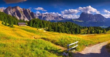 pizes de CIR ridge ve sassolungo (langkofel) dağ