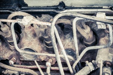 Arabanın eski dizel motor