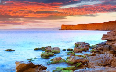 Deniz yaz sunrise
