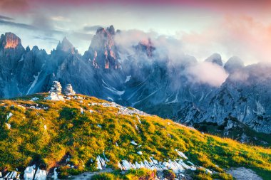 Cadini di Misurina aralığı