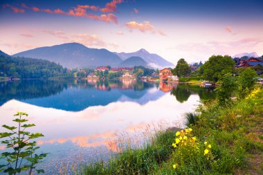 summer morning on the Grundlsee