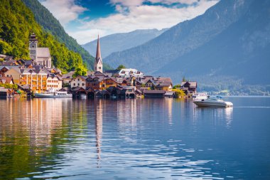 Sabah sis Hallstatt Lutheran Kilisesi
