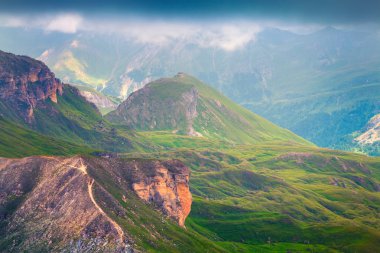 Grossglockner Yüksek Alp Yolu.