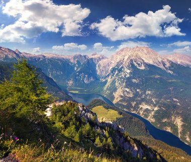 Teleferik Konigsee Gölü