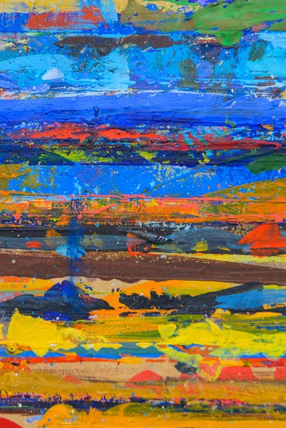 Makro, farklı renkte yağlı boya. Renkli bir geçmiş. Dikey resim