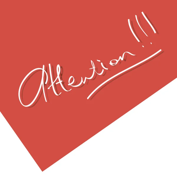 Attention peinture — Image vectorielle