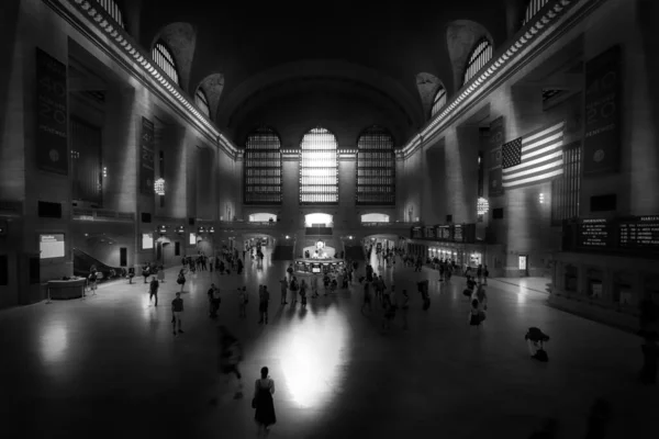Uma Manhã Sábado Cedo Grand Central Station Nova York — Fotografia de Stock