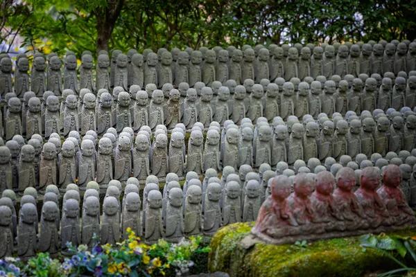 Estatuas Budistas Santuario Hasedera Del Siglo Viii Kamakura Japón — Foto de Stock