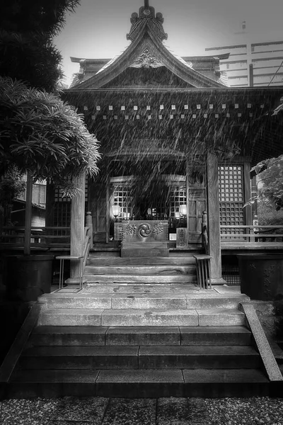 Sanctuaire Hiroo Inari Jinja Xvie Siècle Dans Région Minato Tokyo — Photo