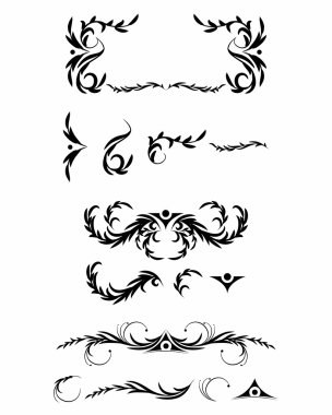 Çiçek şekiller kümesi