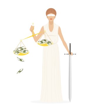 Themis kılıç ve Terazi