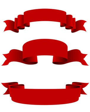 Üç kırmızı şeritler