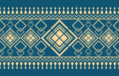 Özgeçmiş için soyut etnik geometrik model tasarımı. Vektör ve illüstrasyon.