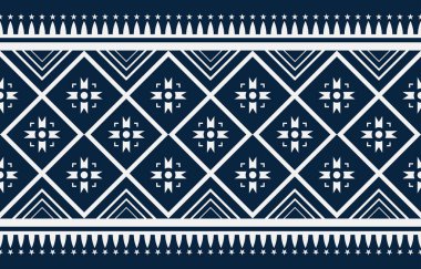 Özgeçmiş için soyut etnik geometrik model tasarımı. Vektör ve illüstrasyon.