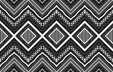 Arka plan, halı, duvar kağıdı, giysi, ambalaj, kumaş, Vektör illüstrasyonu için geleneksel etnik oryantasyon deseni.