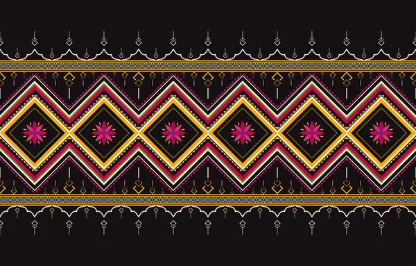 Етнічний Східний Ікетний Візерунок Традиційний Дизайн Фону Килима Шпалер Одягу — стоковий вектор