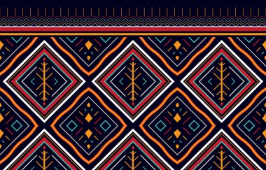 Arka plan, halı, duvar kağıdı, giysi, ambalaj, kumaş, Vektör illüstrasyonu için geleneksel etnik oryantasyon deseni.