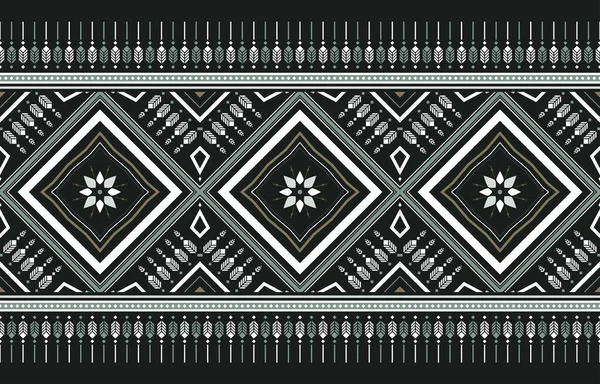Abstract Ethnic Oriental Pattern Background Vector Illustration — Stock Vector