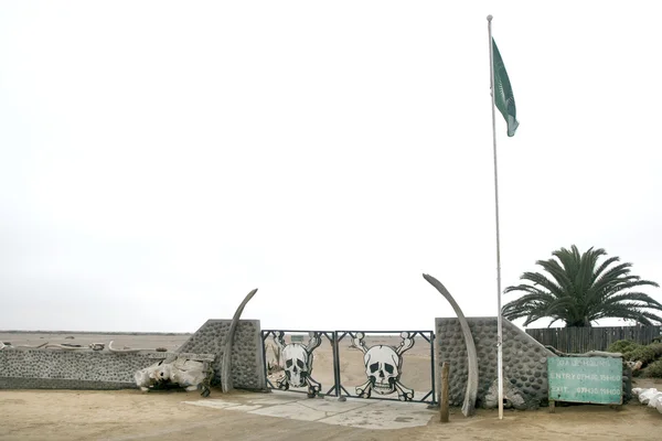 Brány pro Skeleton Coast — Stock fotografie