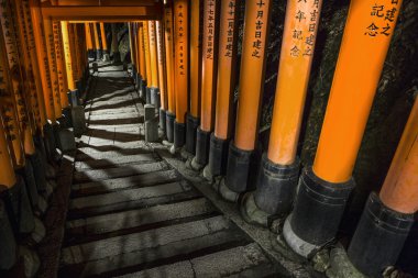 Fushimi Inari Taisha kapıları türbe