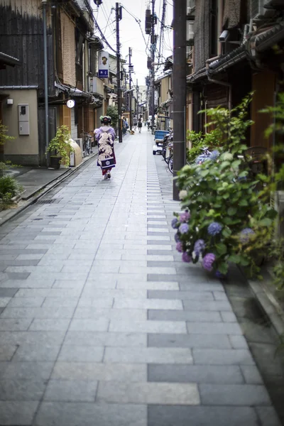 Giesha, Kyoto, Giappone — Foto Stock