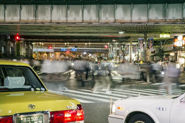 在东京交通 — 图库照片