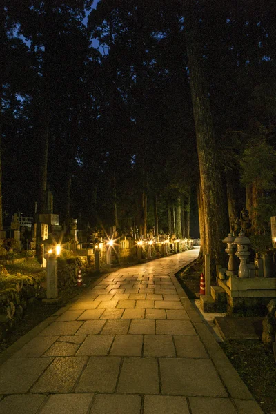 Cimitero di Okunoin, Koya-San — Foto Stock