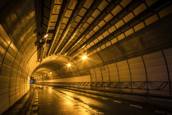 Silniční tunel — Stock fotografie