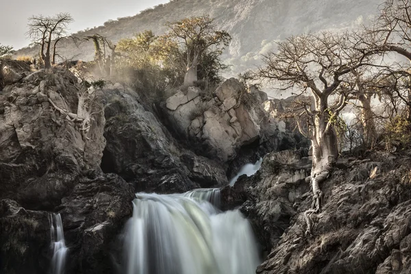 A cachoeira de Epupa — Fotografia de Stock