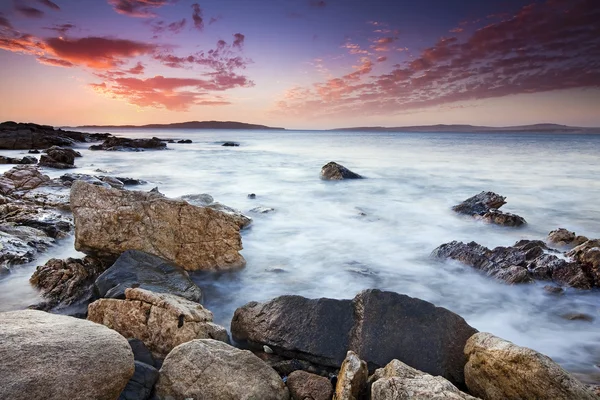 夕暮れの海岸 — ストック写真