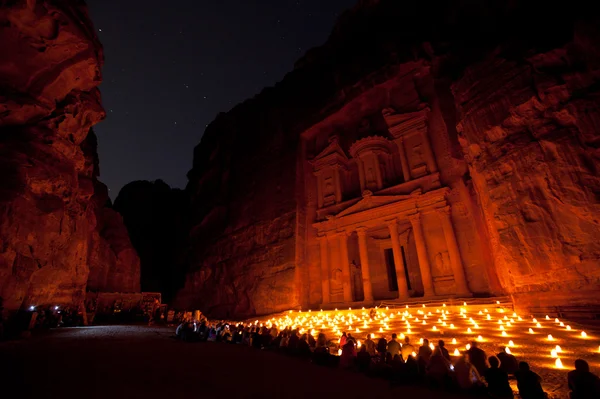 Monestry na Petra, Jordan — Stock fotografie