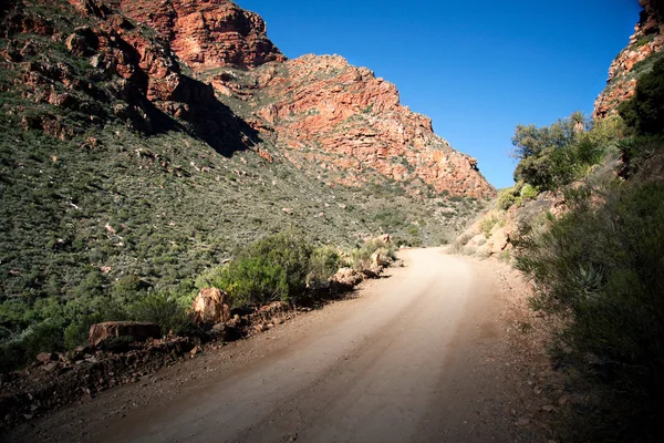 Road in desert — Stock Photo, Image