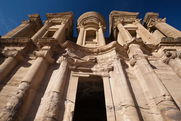 Monestry at Petra, Jordan — Stock Photo, Image