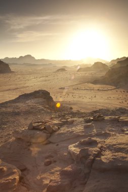 Kum fırtınası'nda Sossusvlei