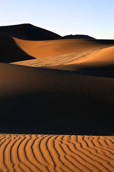 Namib woestijn, Sossusvlei, Namibië, Zuid-Afrika — Stockfoto