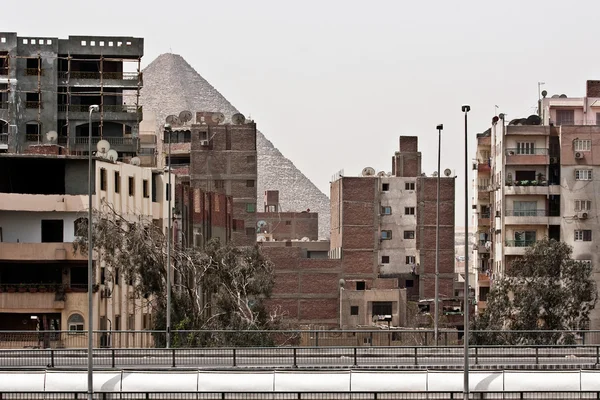 El horizonte de El Cairo — Foto de Stock