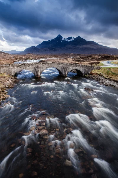 Ilha de skye na Escócia, Reino Unido — Fotografia de Stock
