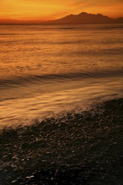 Kıyı sürücü sahneleri