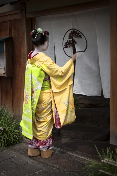 Geisha in Kyoto — Stock Photo, Image