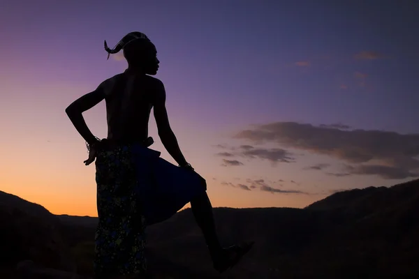 Himba adamı — Stok fotoğraf