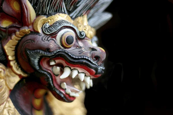 Detalhes de um templo indonésio — Fotografia de Stock