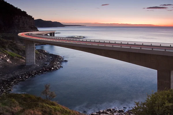 Ponte di scogliera marina — Foto Stock